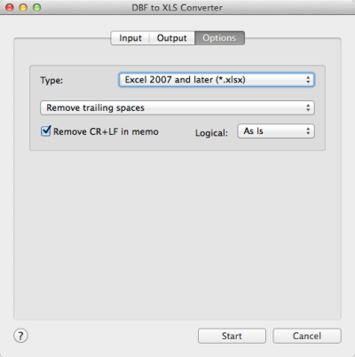 Database Converters for OS X screenshot Database Converters for OS X screenshot