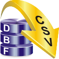 DBF to CSV Converter